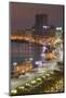 UAE, Dubai, Deira. Elevated view of Dubai Creek-Walter Bibikow-Mounted Photographic Print