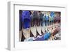 UAE, Dubai, Deira. Souvenir traditional slippers-Walter Bibikow-Framed Photographic Print