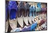 UAE, Dubai, Deira. Souvenir traditional slippers-Walter Bibikow-Mounted Photographic Print