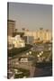 UAE, Dubai, Deira. Union Square, elevated view-Walter Bibikow-Stretched Canvas