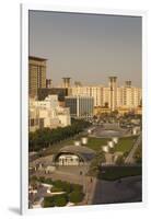 UAE, Dubai, Deira. Union Square, elevated view-Walter Bibikow-Framed Photographic Print