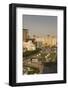 UAE, Dubai, Deira. Union Square, elevated view-Walter Bibikow-Framed Photographic Print