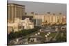 UAE, Dubai, Deira. Union Square, elevated view-Walter Bibikow-Stretched Canvas