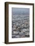 UAE, Dubai. Elevated view of the Jumeirah area-Walter Bibikow-Framed Photographic Print