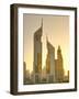 Uae, Dubai, Sheikh Zayed Road, Emirates Towers-Alan Copson-Framed Photographic Print