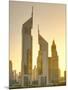 Uae, Dubai, Sheikh Zayed Road, Emirates Towers-Alan Copson-Mounted Photographic Print