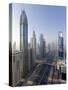 Uae, Dubai, Sheikh Zayed Road (Highway E11)-Alan Copson-Stretched Canvas