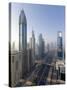 Uae, Dubai, Sheikh Zayed Road (Highway E11)-Alan Copson-Stretched Canvas