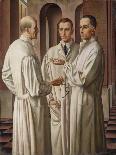 Three Surgeons, 1926 (Oil on Canvas)-Ubaldo Oppi-Giclee Print