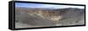 Ubehebe Crater Panorama, Death Valley, California, USA-Mark Taylor-Framed Stretched Canvas
