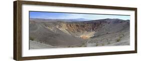 Ubehebe Crater Panorama, Death Valley, California, USA-Mark Taylor-Framed Photographic Print