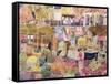 Ubud Market, Bali, 2002-Hilary Simon-Framed Stretched Canvas