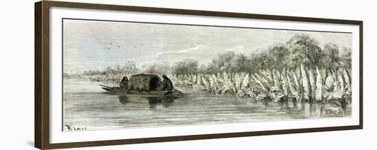 Ucayali River Peru 1869-null-Framed Premium Giclee Print