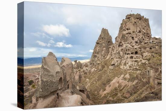 Uchisar, Cappadocia, UNESCO World Heritage Site, Anatolia, Turkey, Asia Minor, Eurasia-Gabrielle and Michael Therin-Weise-Stretched Canvas