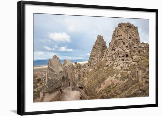 Uchisar, Cappadocia, UNESCO World Heritage Site, Anatolia, Turkey, Asia Minor, Eurasia-Gabrielle and Michael Therin-Weise-Framed Photographic Print