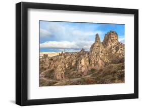 Uchisar, Cappadocia, UNESCO World Heritage Site, Anatolia, Turkey, Asia Minor, Eurasia-Gabrielle and Michael Therin-Weise-Framed Photographic Print