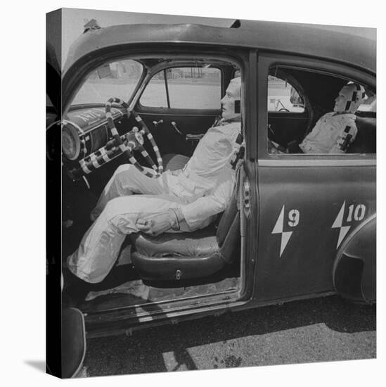 Ucla Auto Crash Test Dummy Experiments-J^ R^ Eyerman-Stretched Canvas