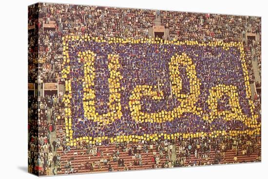 UCLA Stadium Card Display, Los Angeles, California-null-Stretched Canvas