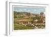 UCLA, Westwood Hills, Los Angeles, California-null-Framed Art Print