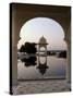 Udai Vilas Oberoi Resort Hotel, Udaipur Lake, Udaipur, Rajasthan State, India-John Henry Claude Wilson-Stretched Canvas