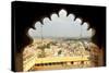 Udaipur City View from Udaipur City Palace Museum, Rajasthan, India, Asia-Godong-Stretched Canvas