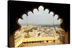 Udaipur City View from Udaipur City Palace Museum, Rajasthan, India, Asia-Godong-Stretched Canvas