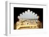 Udaipur City View from Udaipur City Palace Museum, Rajasthan, India, Asia-Godong-Framed Photographic Print