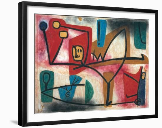 Uebermut (Arrogance)-Paul Klee-Framed Giclee Print