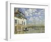 Ueberschwemmung in Port-Marly (Das Boot) 1876-Alfred Sisley-Framed Giclee Print