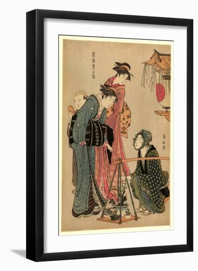 Ueki Fukujuso Uri-Torii Kiyonaga-Framed Giclee Print