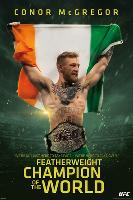 UFC- Conor Mcgregor Featherweight Champion-null-Lamina Framed Poster