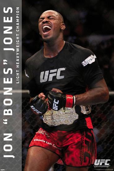 UFC - Jon Jones Poster-null-Lamina Framed Poster