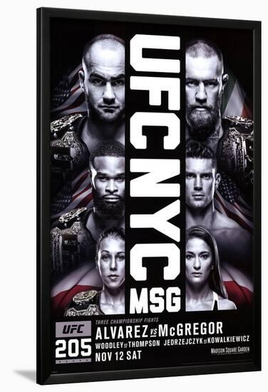 UFC- NYC 205-null-Lamina Framed Poster