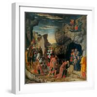 Uffizi Triptych. Adoration of the Magi-Andrea Mantegna-Framed Art Print