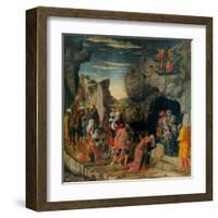 Uffizi Triptych. Adoration of the Magi-Andrea Mantegna-Framed Art Print