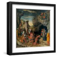 Uffizi Triptych. Adoration of the Magi-Andrea Mantegna-Framed Art Print