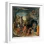 Uffizi Triptych. Adoration of the Magi-Andrea Mantegna-Framed Art Print