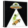 UFO Alien-Mariah Rupp-Stretched Canvas