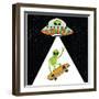 UFO Alien-Mariah Rupp-Framed Art Print