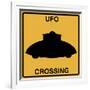 UFO Crossing-Tina Lavoie-Framed Giclee Print