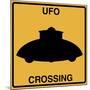 UFO Crossing-Tina Lavoie-Mounted Giclee Print