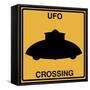 UFO Crossing-Tina Lavoie-Framed Stretched Canvas