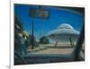 UFO Encounter-Michael Buhler-Framed Art Print