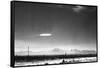 UFO Flying over New Mexico-null-Framed Stretched Canvas
