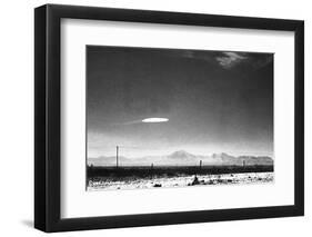 UFO Flying over New Mexico-null-Framed Photographic Print