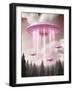 UFO Glam-Sasha-Framed Giclee Print