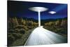 Ufo Invasion-null-Stretched Canvas