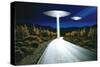 Ufo Invasion-null-Stretched Canvas