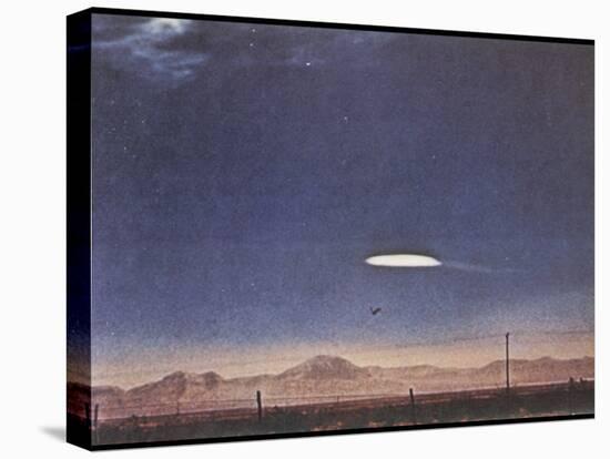 UFO Near Holloman Air Force Base, New Mexico-null-Stretched Canvas