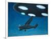 UFO Near Melbourne, Australia-Michael Buhler-Framed Art Print